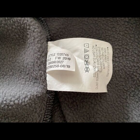 😍2/$20 Under Armour Sz S Grey & Orange Half Zip Coldgear Pullover - Picture 9 of 10